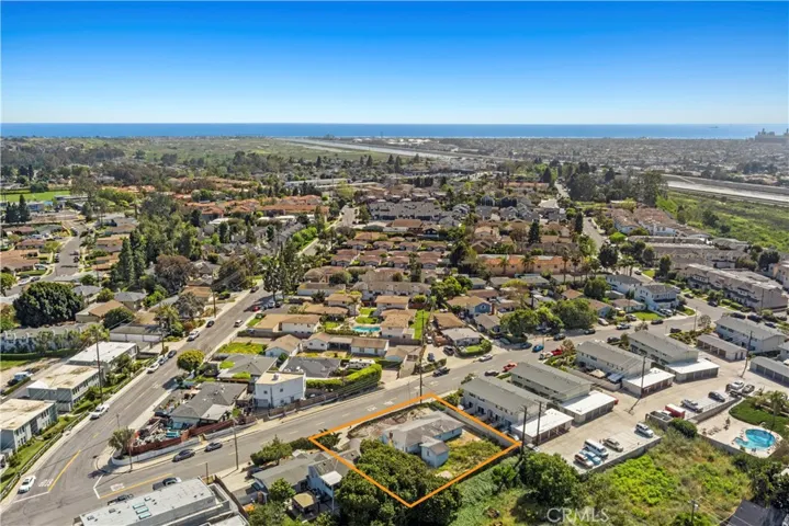 Newport Mesa looking SW toward ocean