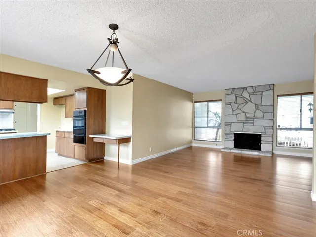 dining open to kitchen and first living room