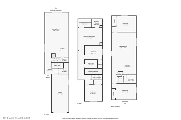 1413 Oregon Street 1, Bakersfield, California 93305