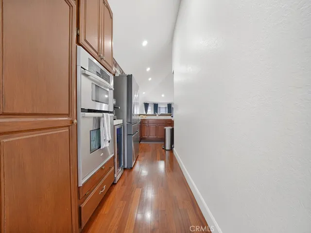 Kitchen leading to breakfast nook