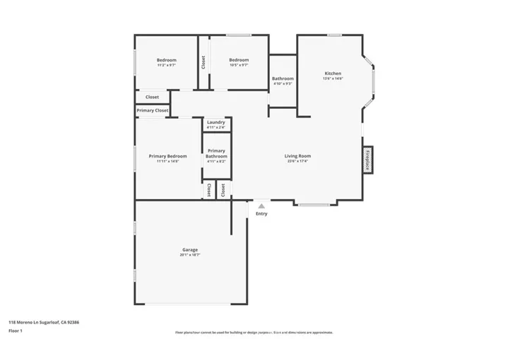 118 Moreno Lane, Sugarloaf, California 92386