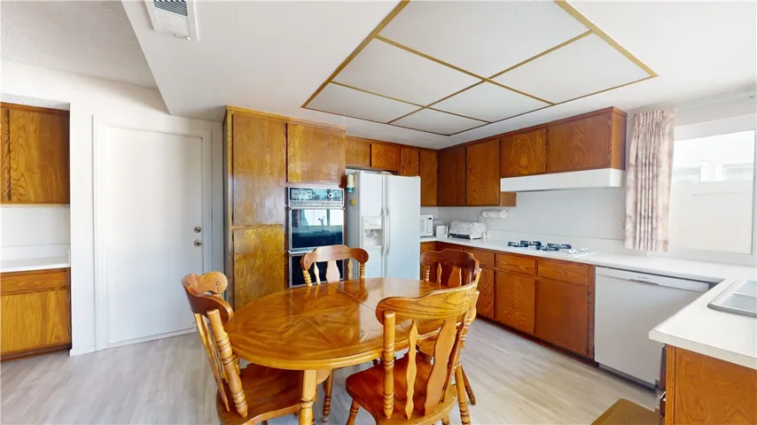 Kitchen is immaculate