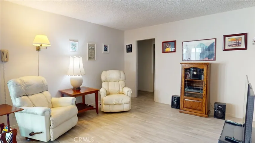 Looking from Kitchen area to Family Room
