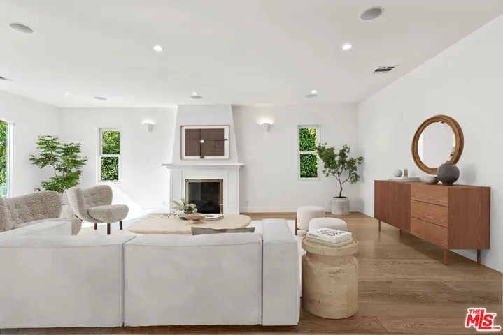 Virtually Staged Great Room Area