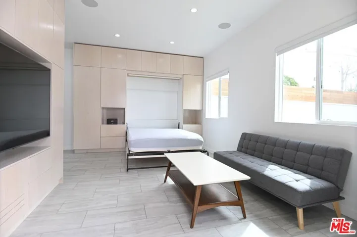 ADU with Murphy Bed Opened