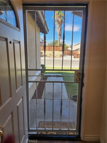Front door looking out