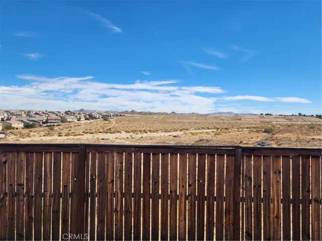 Backyard view