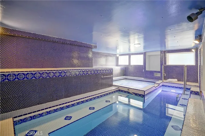 Indoor Lap pool and spa