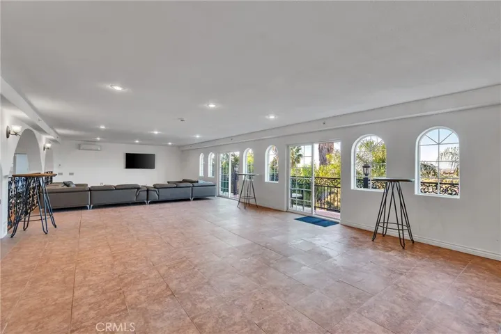 finished basement currently used for entertainment