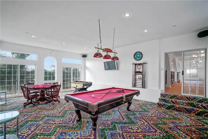 Billard Room in finished basement