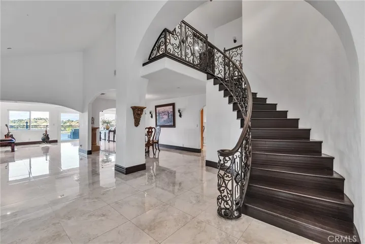 Romantic Wrought Iron Stair Rail