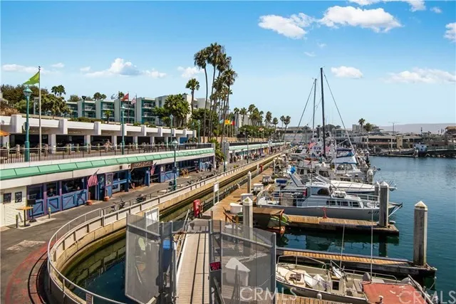 King Harbor Marina just steps away