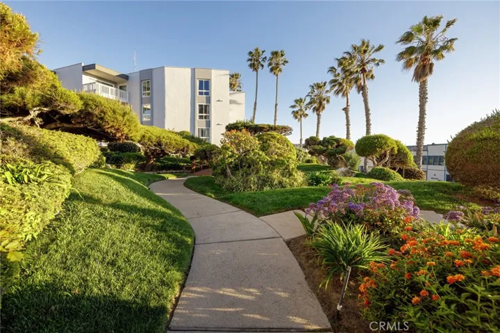 Landscaped grounds