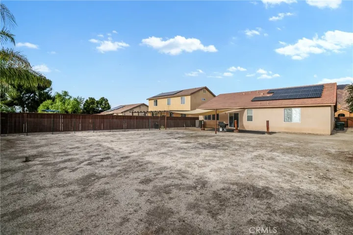 HUGE backyard. All flat lot.