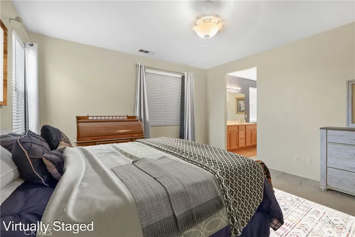 very spacious primary suite
