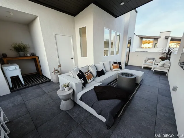 Rooftop terrace