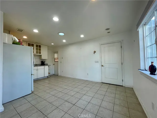 Original Dining Area/Kitchen