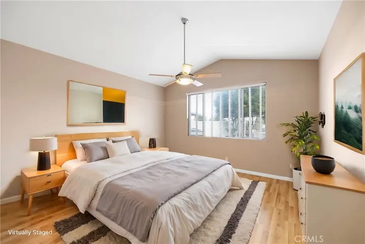 Primary suite overlooking the golf course
