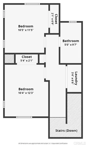 3rd Floor Layout with Bedrooms