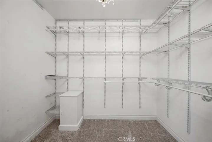 YOUR CLOSET IS ORGANIZED AND HAS A LAUNDRY CHUTE