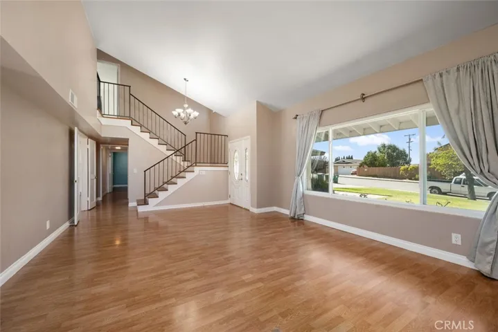 LOOKING TOWARDS STAIRS