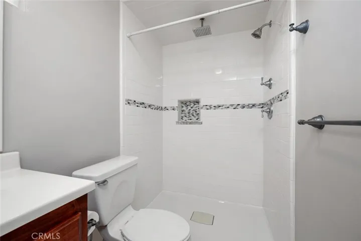PRIMARY BATH; SHOWER HAS BEEN REMODELED