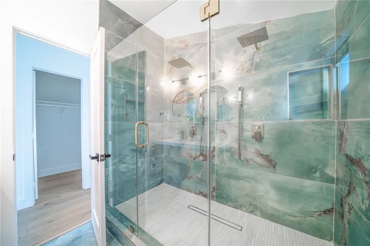 Primary Walk-in Shower.