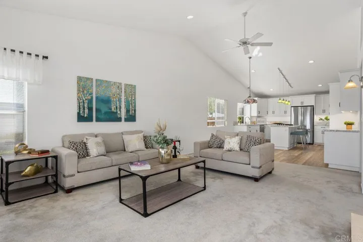 Family Room and Kitchen