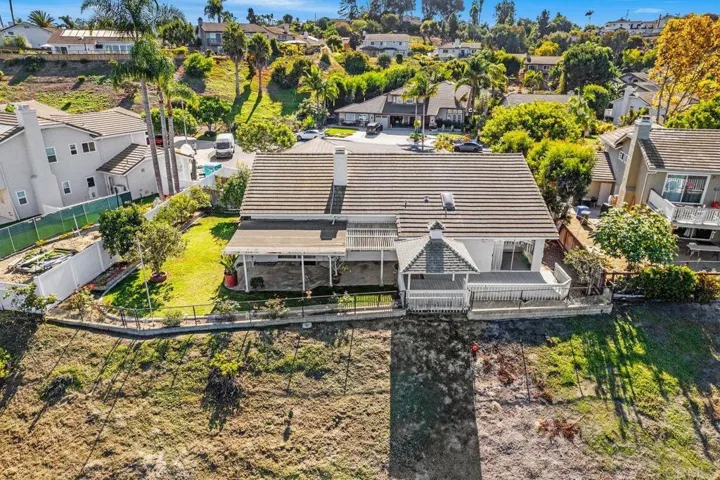 Ariel View of Back of House