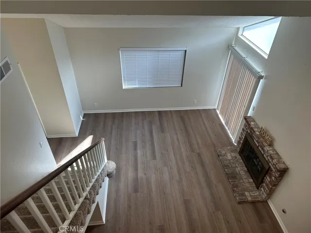 View of Living Room from Loft