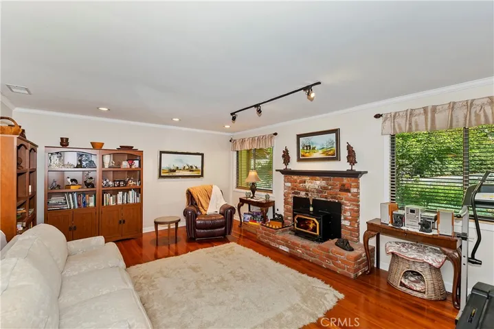 Fire in fireplace was digitally altered