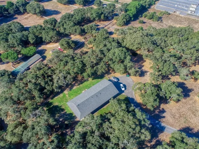 Second home ariel view