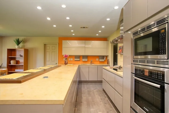 Roomy and inviting kitchen
