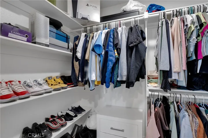 Master closet