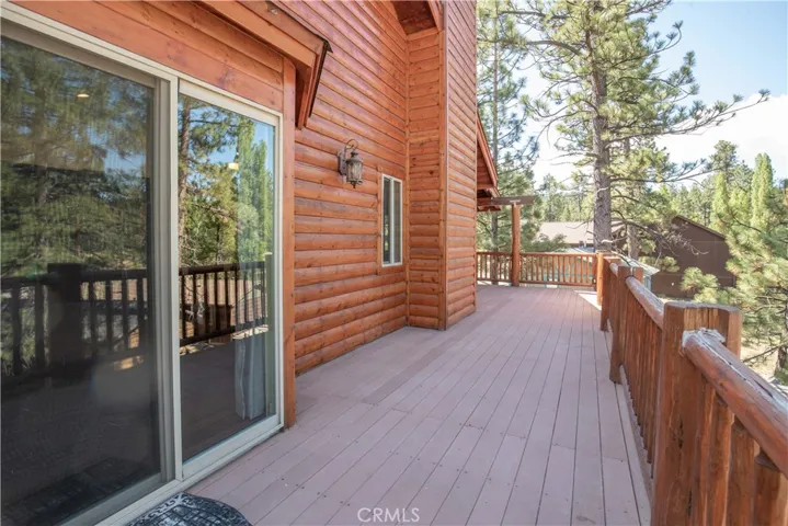 Large wrap around patio