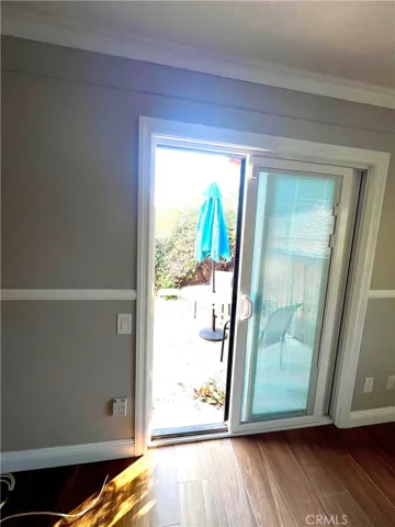 Primary Bedroom Sliding Glass Door