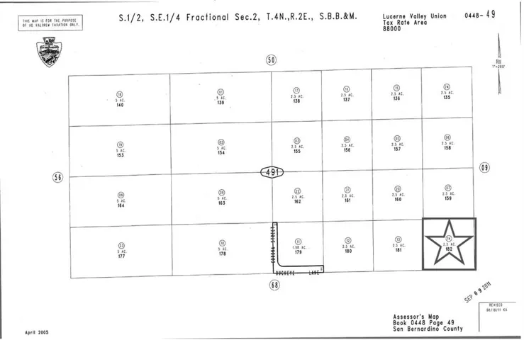 710 Buckeye Lane, Lucerne Valley, California 92356