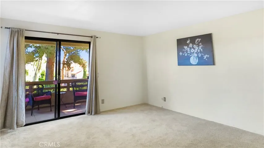 Large primary suite with private patio