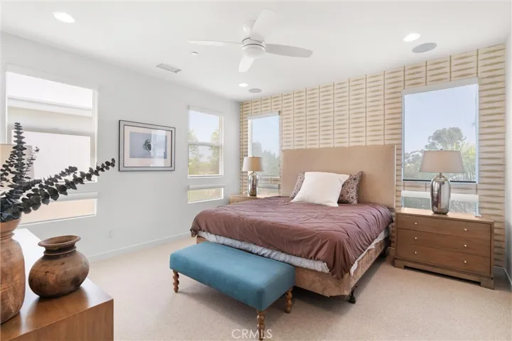 Primary bedroom on third floor