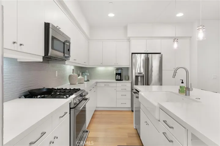 Kitchen on second floor