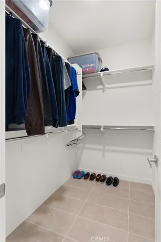 Primary closet
