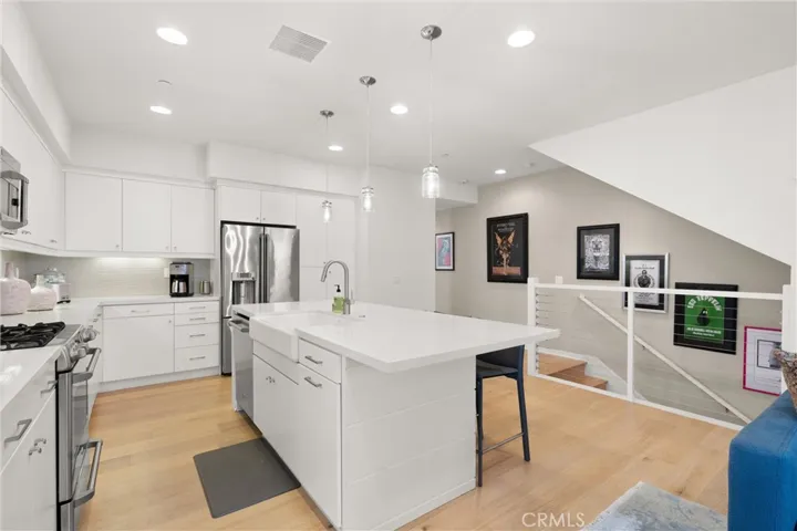 Kitchen on second floor
