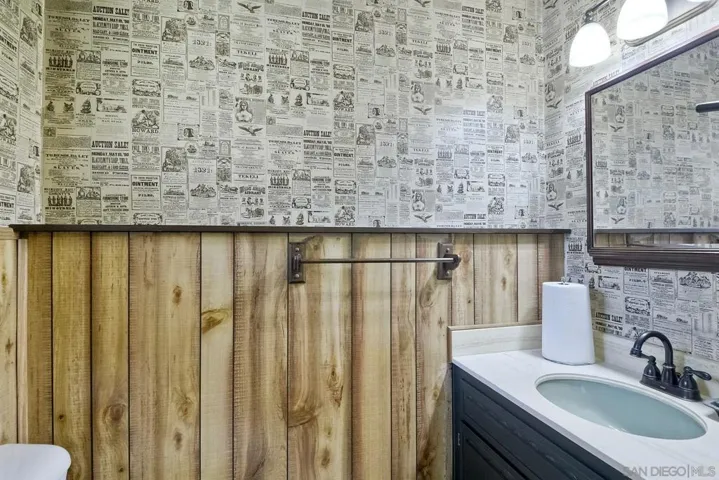 Half bath in bonus room