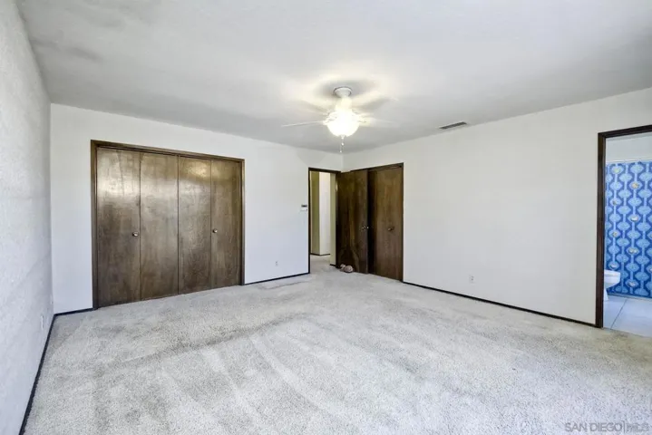 2 Separate closets, access to outside balcony and its own bathroom
