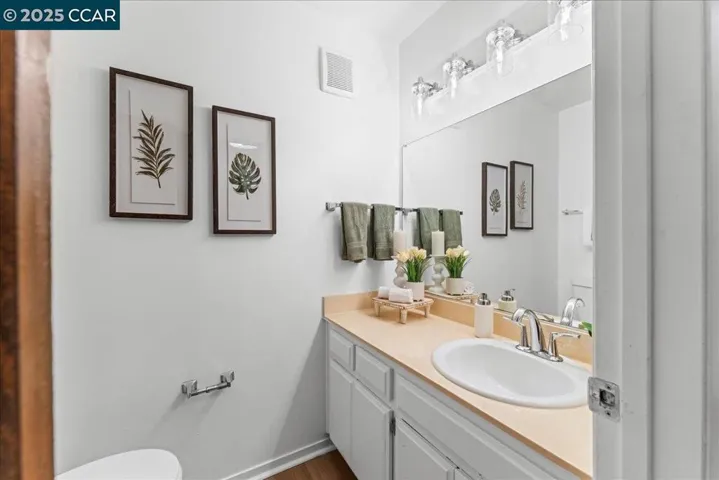 Half Bathroom on 1st Floor