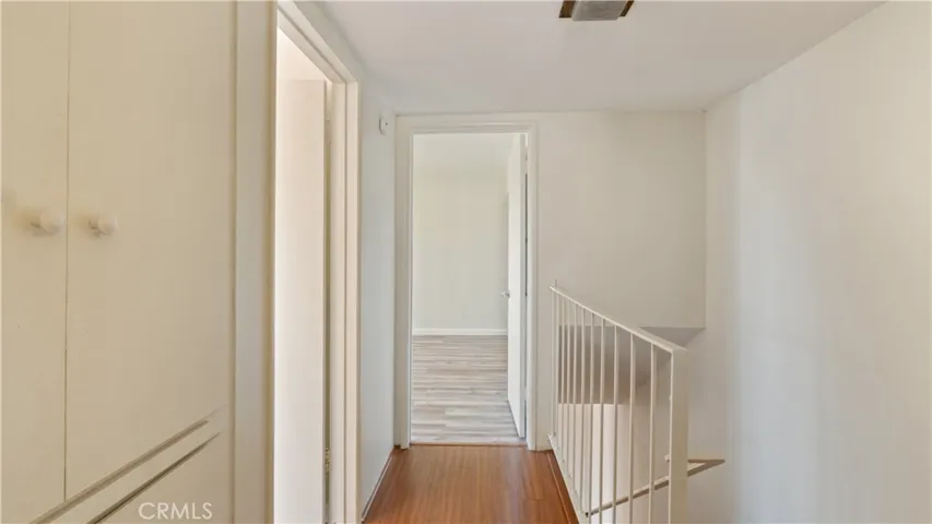 Hall to bedroom