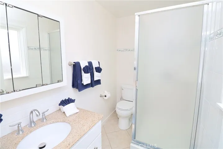 Bath with shower
