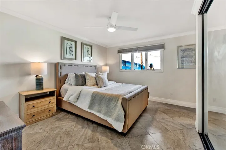 Retreat to the private master suite, featuring dual closets (one walk-in)