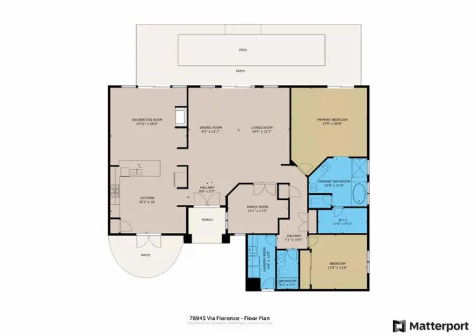78945 Via Florence Floor Plan