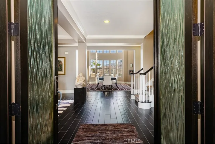 Stunning Double Doors and Dramatic Entry